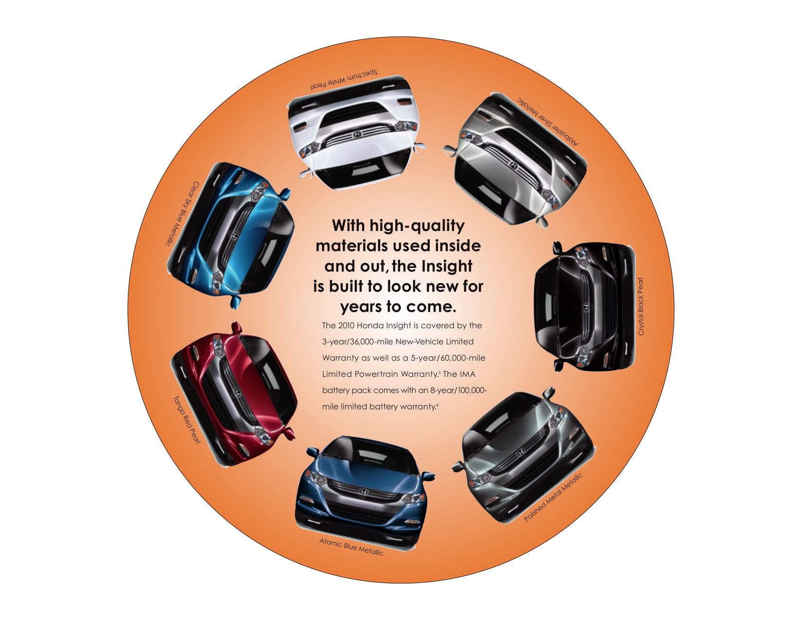 2010 Honda Insight Brochure Page 7
